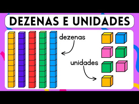 Como aprender a fazer contas | Matemática para crianças | Historinha "A casa das dezenas e unidades"