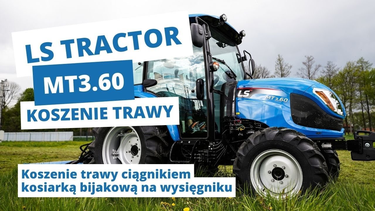 Ciągnik do Koszenia Trawy LS Tractor MT 3.60 – Idealny dla Twojego Ogrodu 🌱