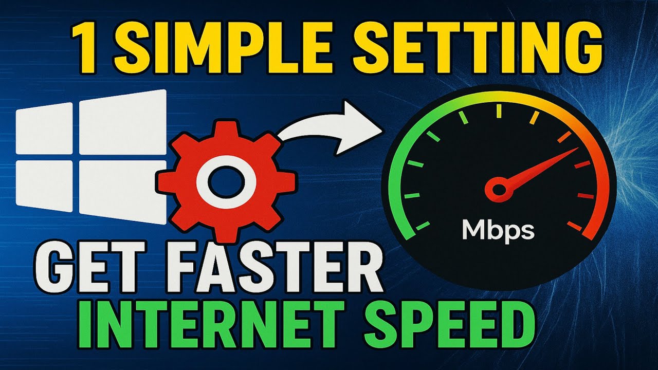 Boost Your Internet Speed with 1 Simple Setting ⚡