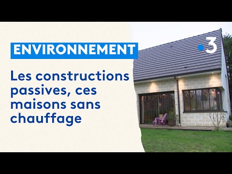 Les constructions passives, ces maisons sans chauffage