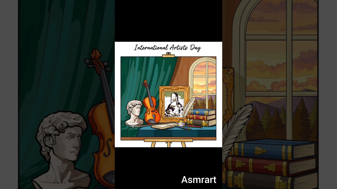 Celebrate International Artists Day with Stunning Abstract Paintings π¨