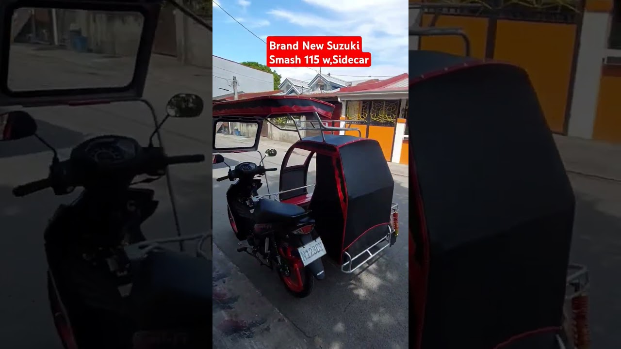 Suzuki Smash 115 FI w,Sidecar#orly #sidecarmaker #09184780042 #suzukismash#shorts