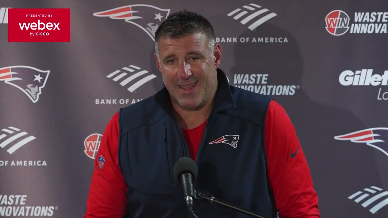 Mike Vrabel Reveals Major Roster Changes Ahead for Patriots 🏈 | Exclusive Press Conference