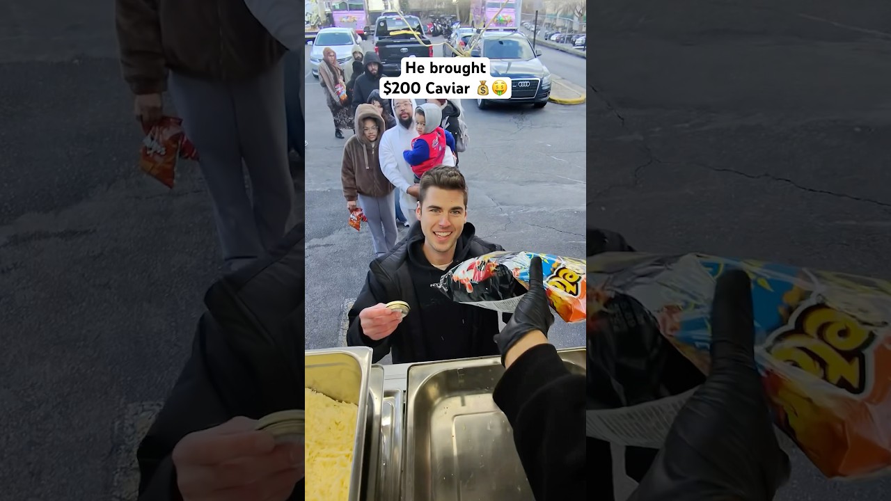 Man Spends $200 on Luxury Caviar 🥂
