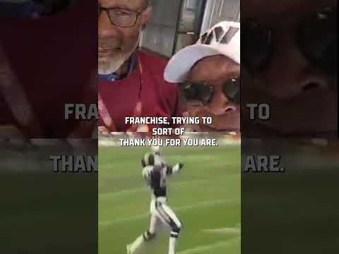 Art Monk Returns to Celebrate Darrell Green