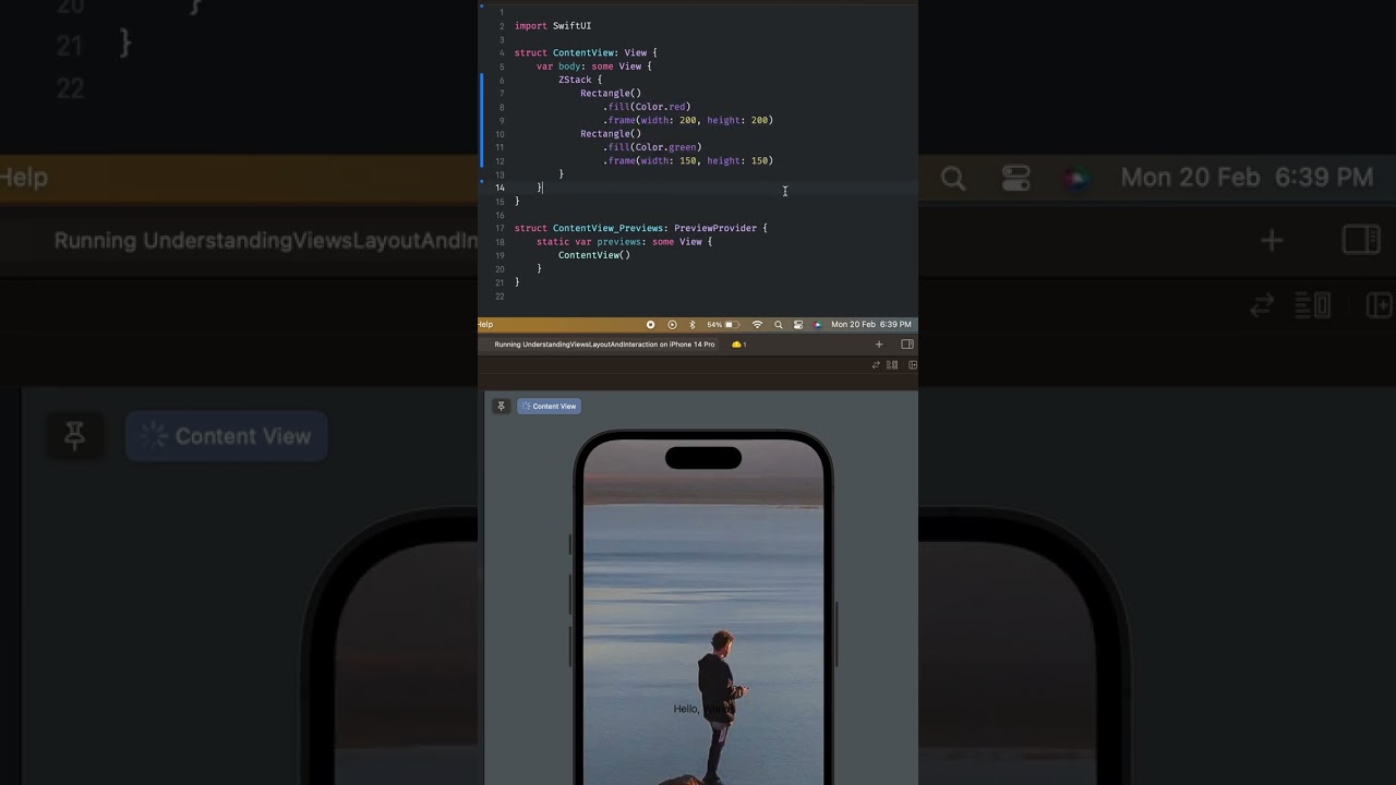 SwiftUI ZStack Overlapping Views | Beginner Guide