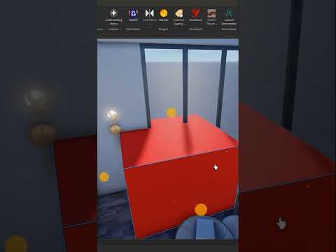 EASY Realistic Lighting (Volumetric) in ROBLOX #tutorial #robloxstudiospeedbuild #realisticlighting