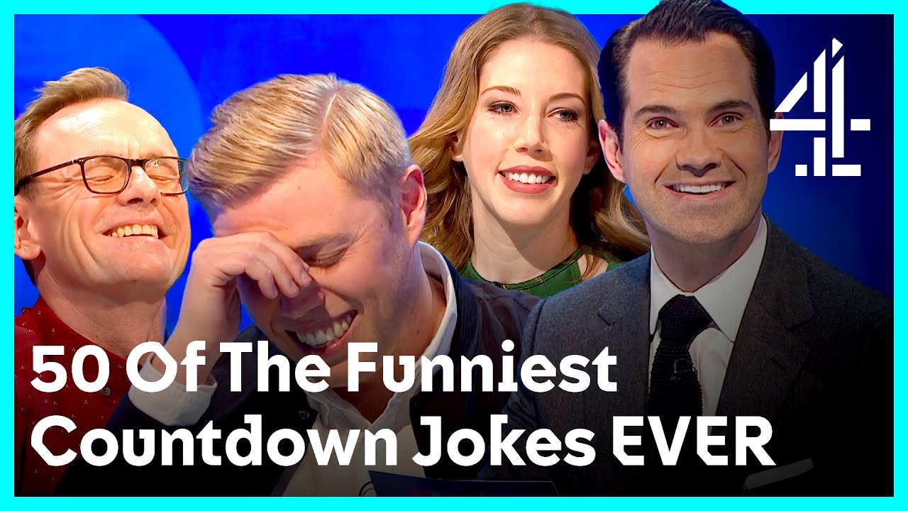 50 Hilarious Jokes from 50 Episodes of 8 Out of 10 Cats Does Countdown