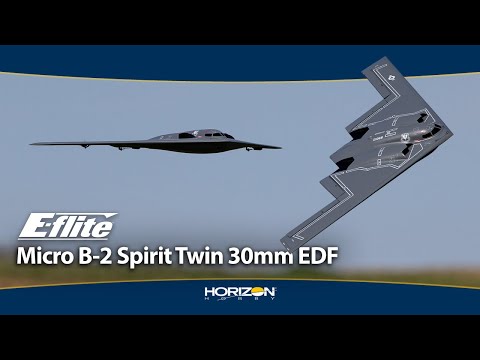E-flite Micro B-2 Spirit Twin 30mm EDF RC Jet