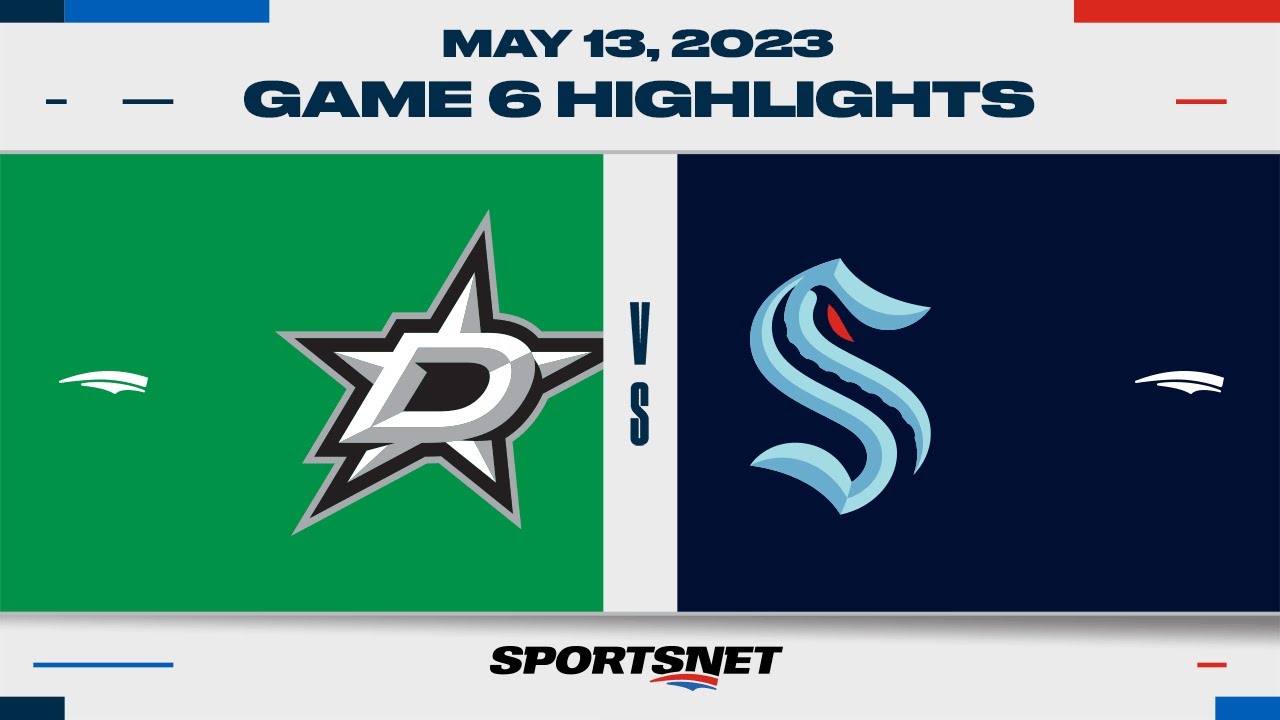 NHL Game 6: Kraken Beat Stars 4-2 🏒
