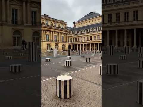 Colonnes de Buren in Paris