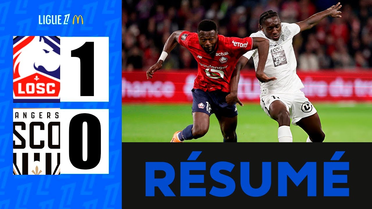 Lille Wins 1-0 Against Angers âš˝ | Ligue 1 2025-26 Match Highlights