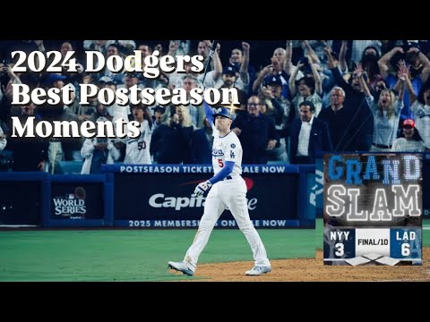 2024 Dodgers Best Postseason Moments [FULL PLAYOFF RUN]