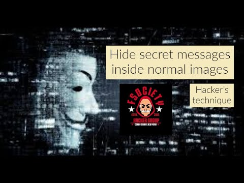 Hiding secret messages inside images Kali Linux 2020