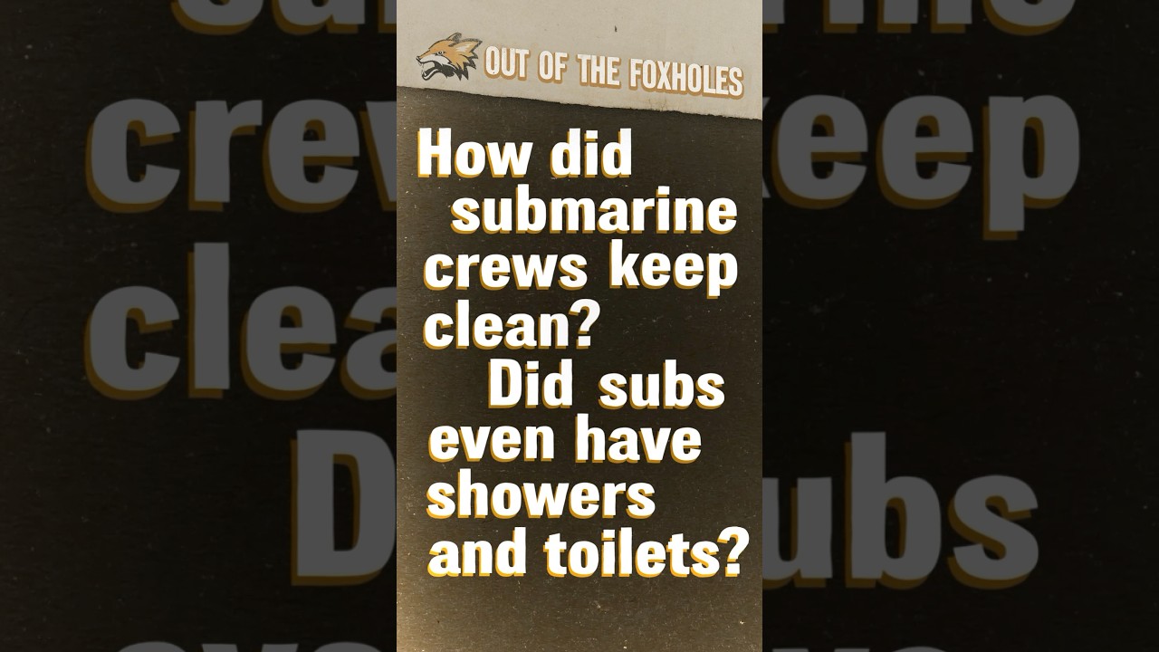 Did WWII Submarines Really Have Toilets & Showers? 🚢 #Shorts