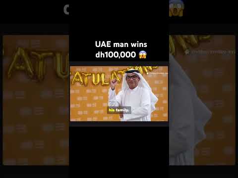 Dh100,000 Jackpot! UAE Lottery Winner's Crazy Number Strategy