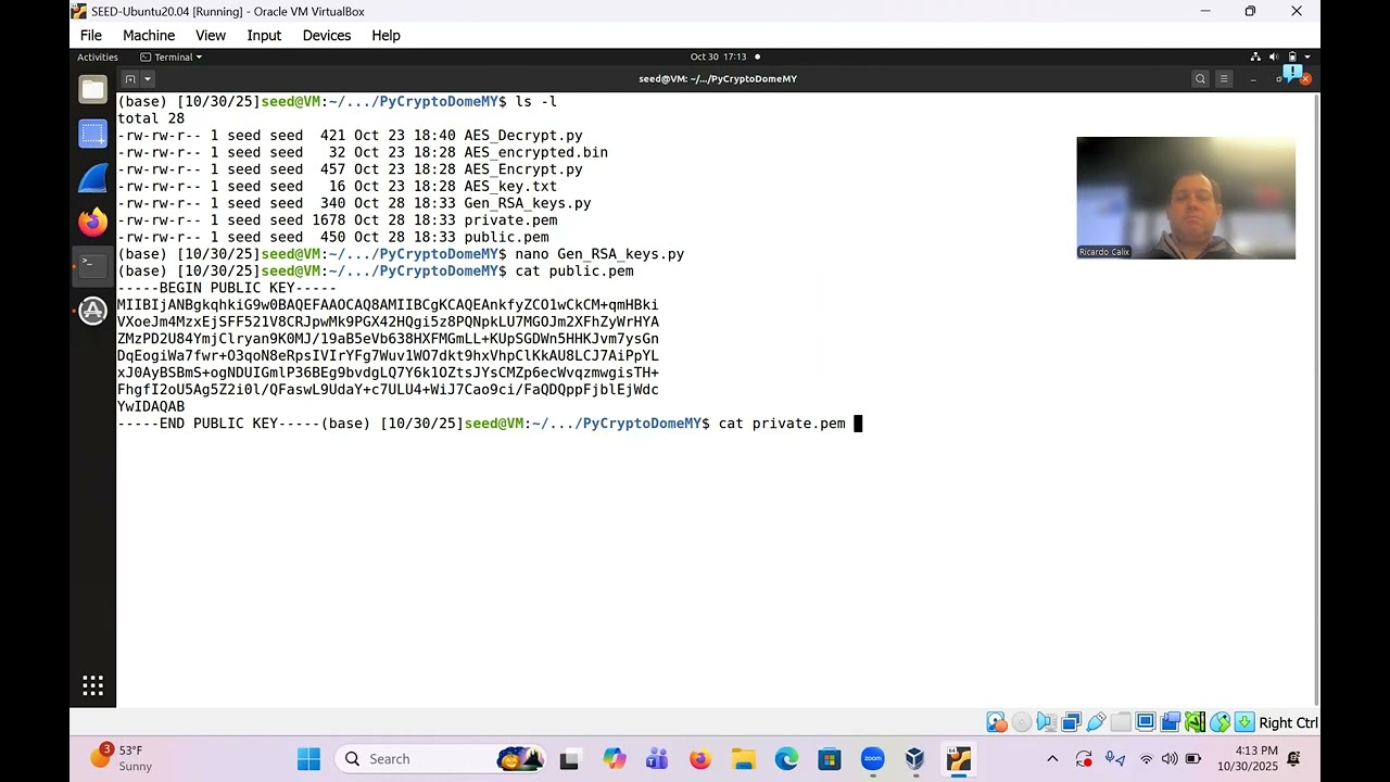 PyCryptoDome, RSA & Digital Signatures π