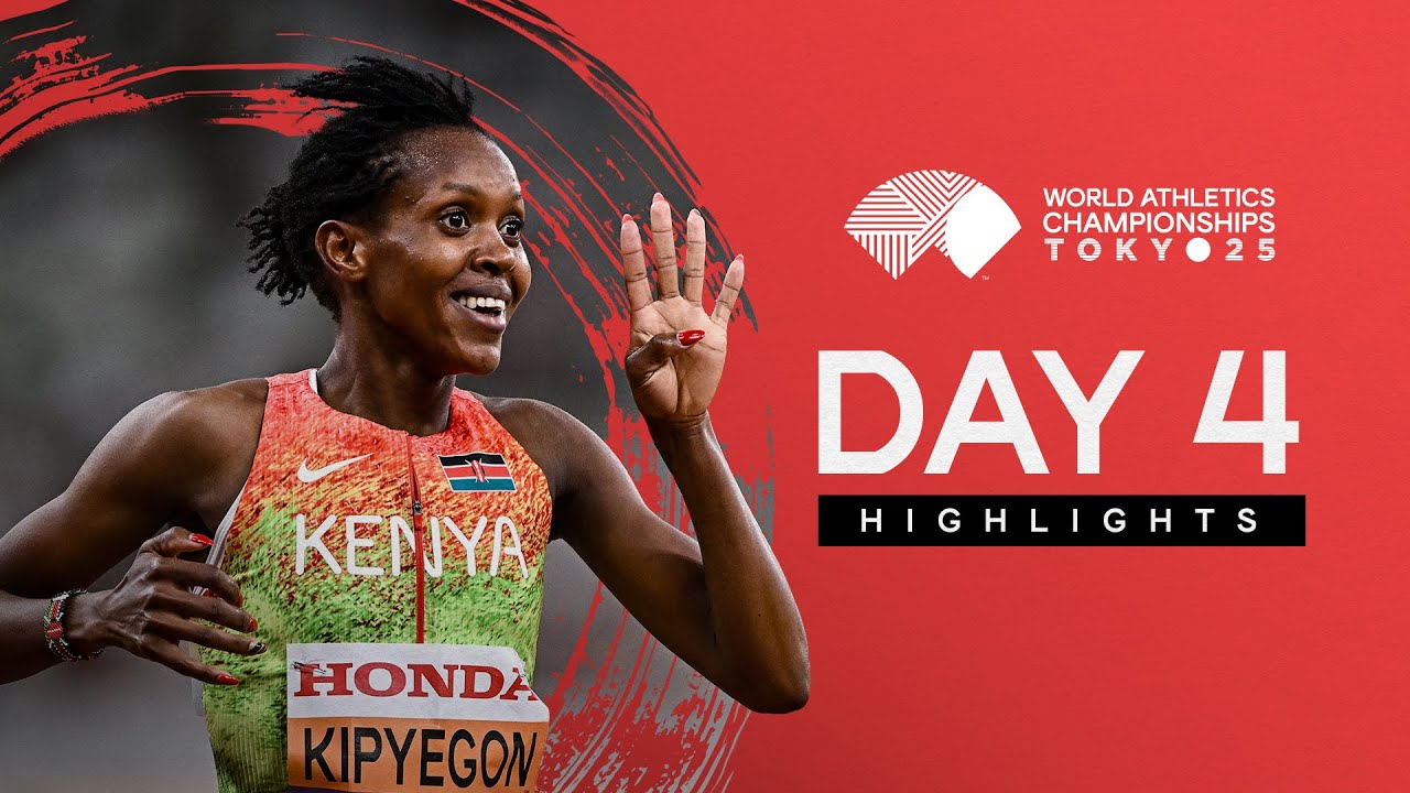 Day 4 Highlights | Faith Kipyegon Secures 4th 1500m World Title at Tokyo Championships 🏅