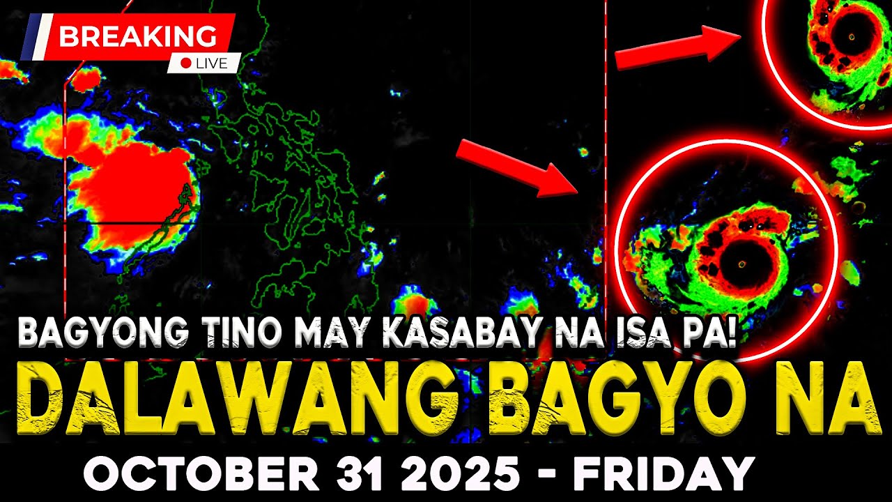 Urgent Weather Alert: Typhoon Tino Continues to Strengthen with More Severe Storms Expected! 🌧️