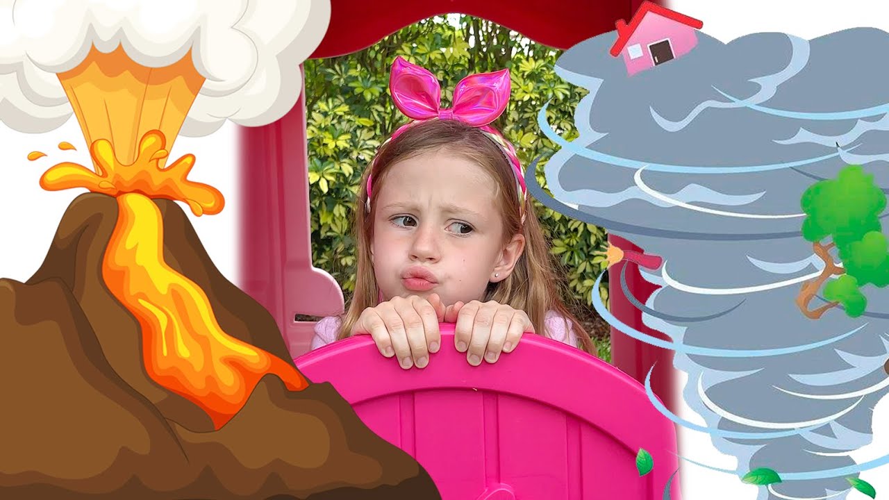 Nastya Explains Weather & Natural Disasters 🌪️ | Fun Learning for Kids