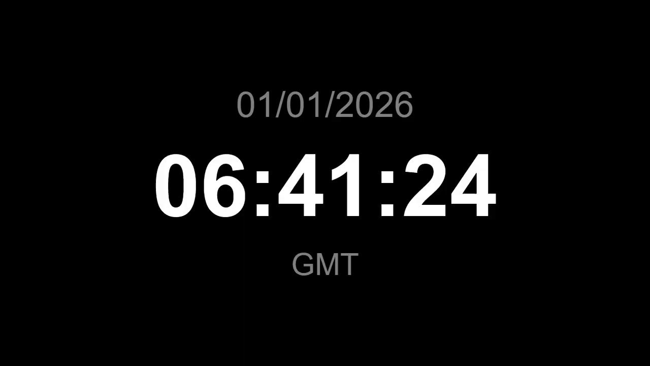 π΄ Live: Current Time in GMT & BST | Real-Time Clock Update