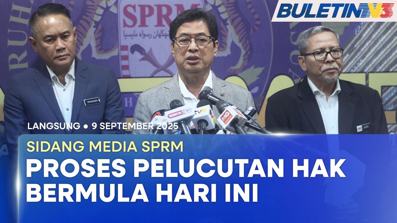 Sidang Media SPRM 9 September 2025 | Langsung dari Ibu Pejabat SPRM, Putrajaya