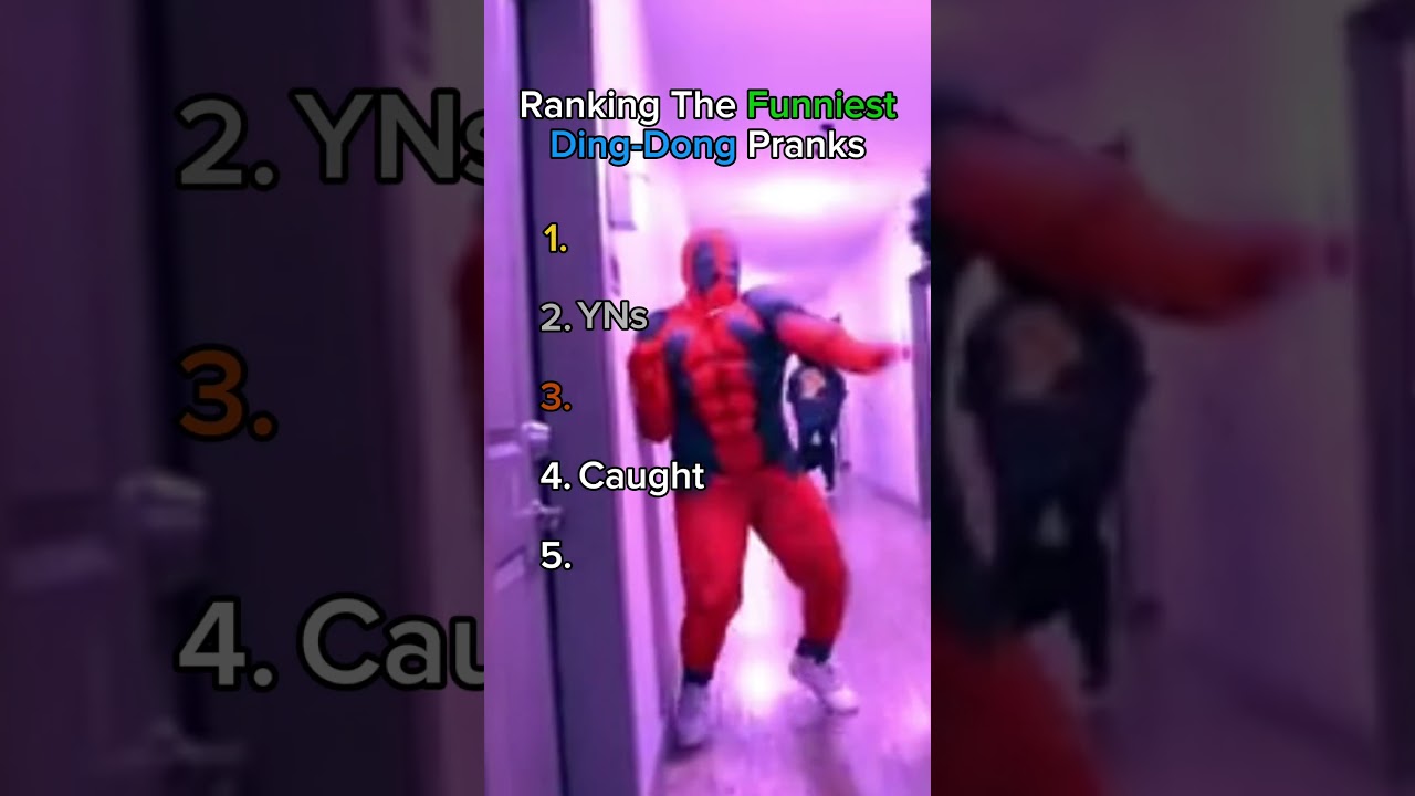 Ranking The Funniest Ding-Dong Pranks #funny #dingdong #prank #top5