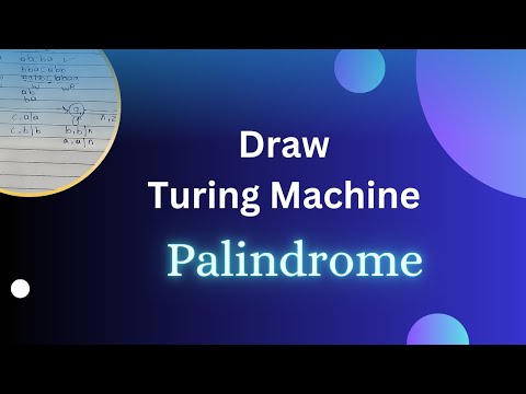 Draw Turing Machine for Palindrome||#Turing #machine for #even or #odd #Palindrome||#Palindrome