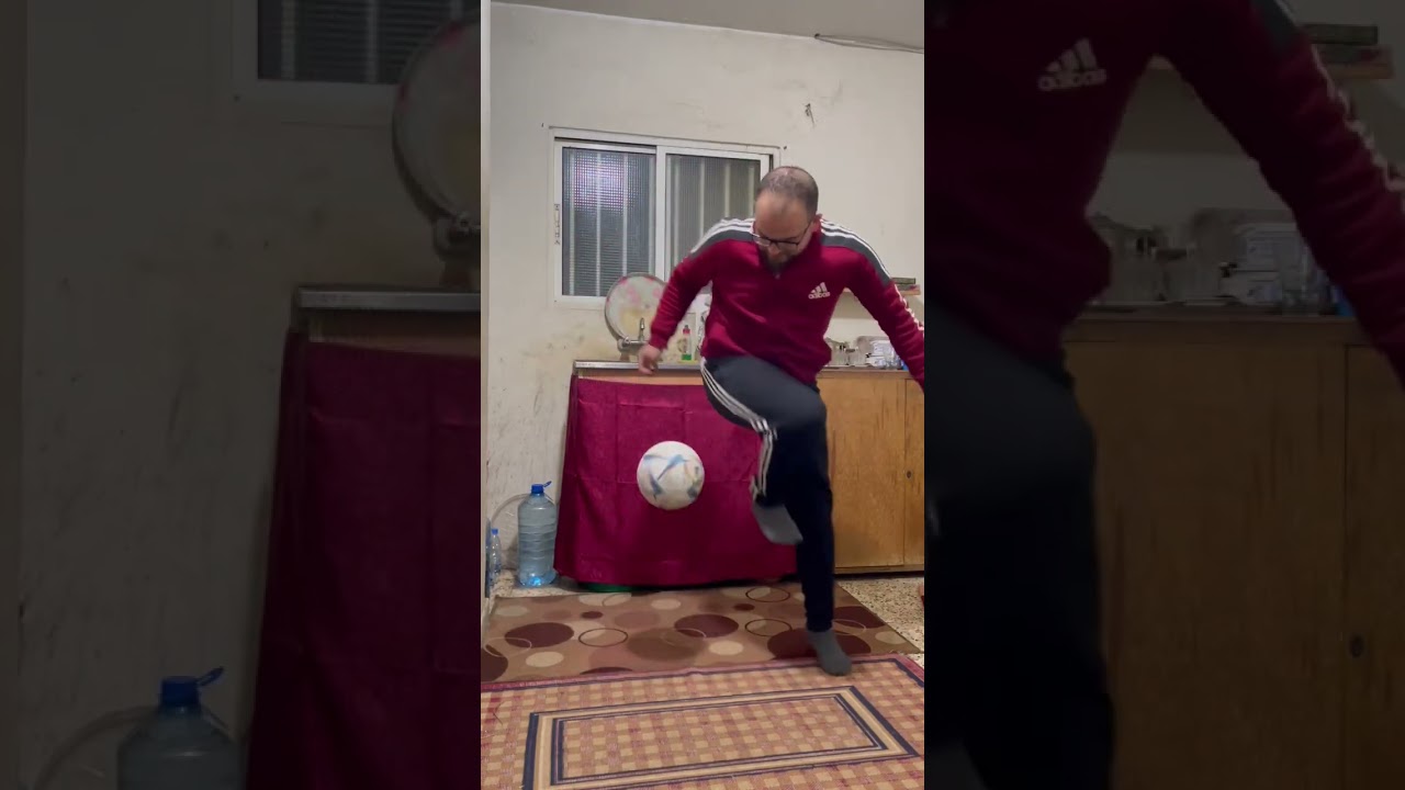 تعلم مهارة استعراضية لرفع كرة القدم ⚽