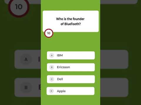 Invention Quiz - Can you answer the question in 10 seconds?