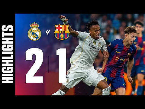 REAL MADRID 2 vs 1 FC BARCELONA | LALIGA 2025/26 MD10 🔵🔴