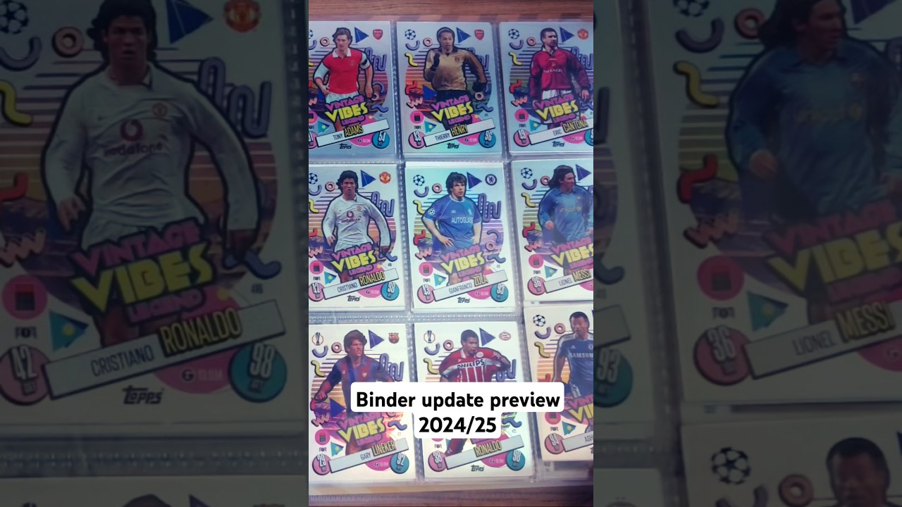Topps Match Attax 2024/25 Pack Opening | Binder Update 🃏