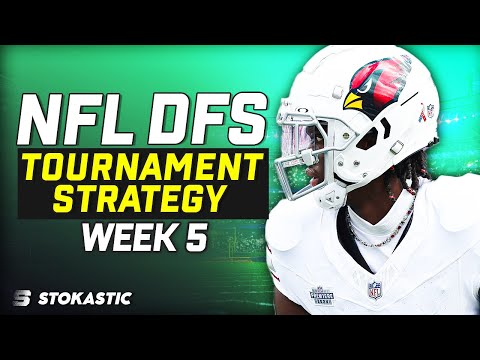 NFL DFS Sims Tournament Strategy Week 5 | NFL DFS Strategy