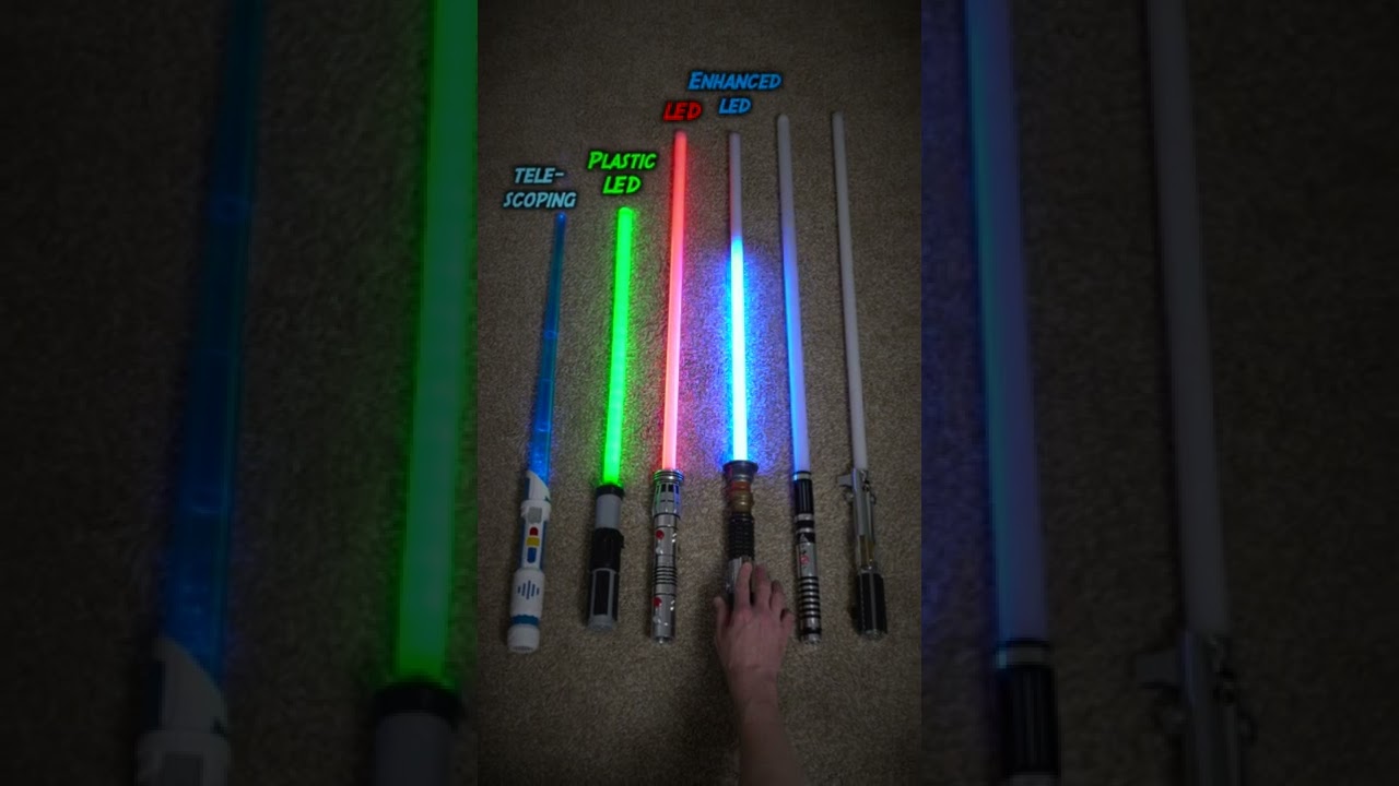 6 Types Of Lightsabers!