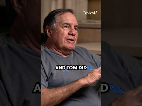 Bill Belichick talks about why page 199 starts the Tom Brady chapter…#nfl