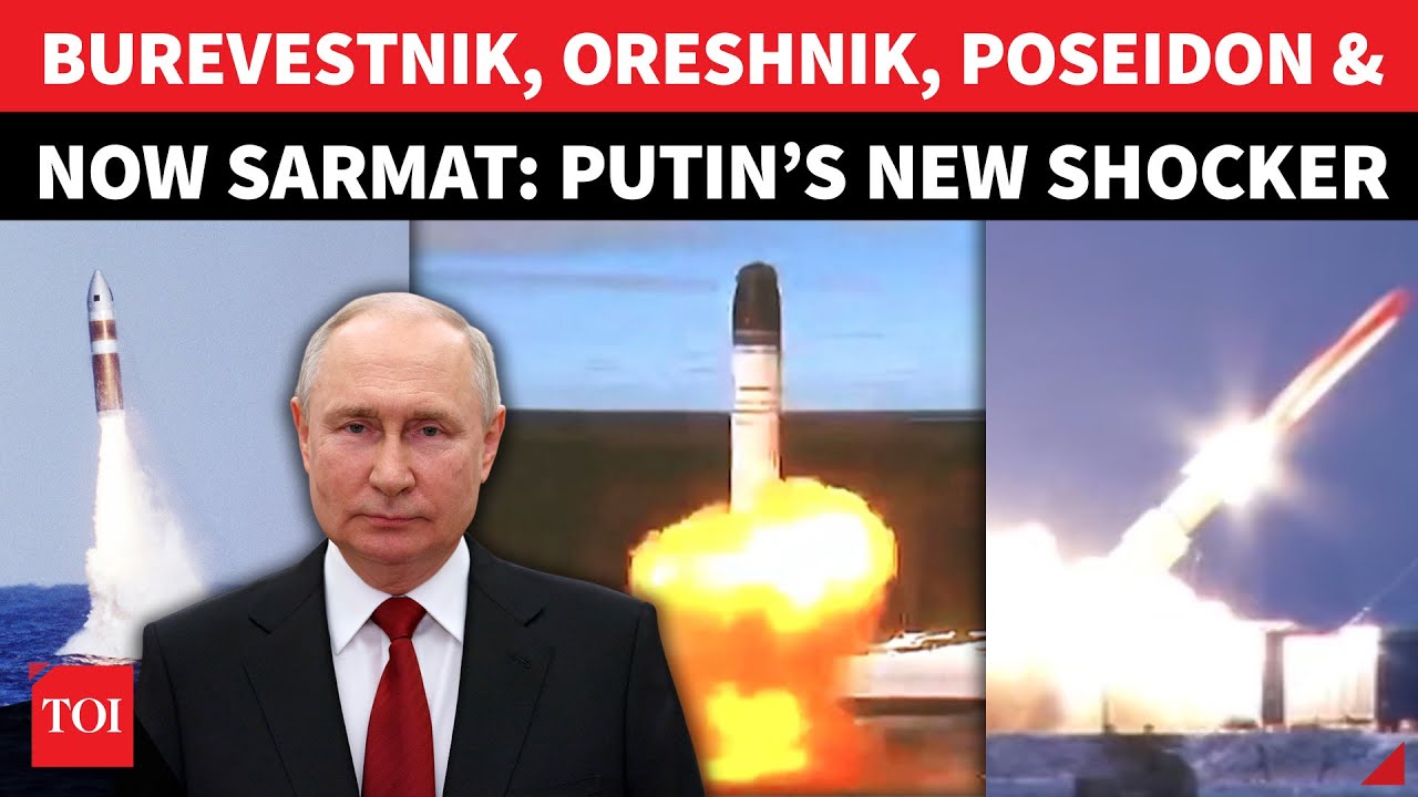 Putin Announces New Sarmat ICBM to Strengthen Russia’s Nuclear Deterrent 🚀