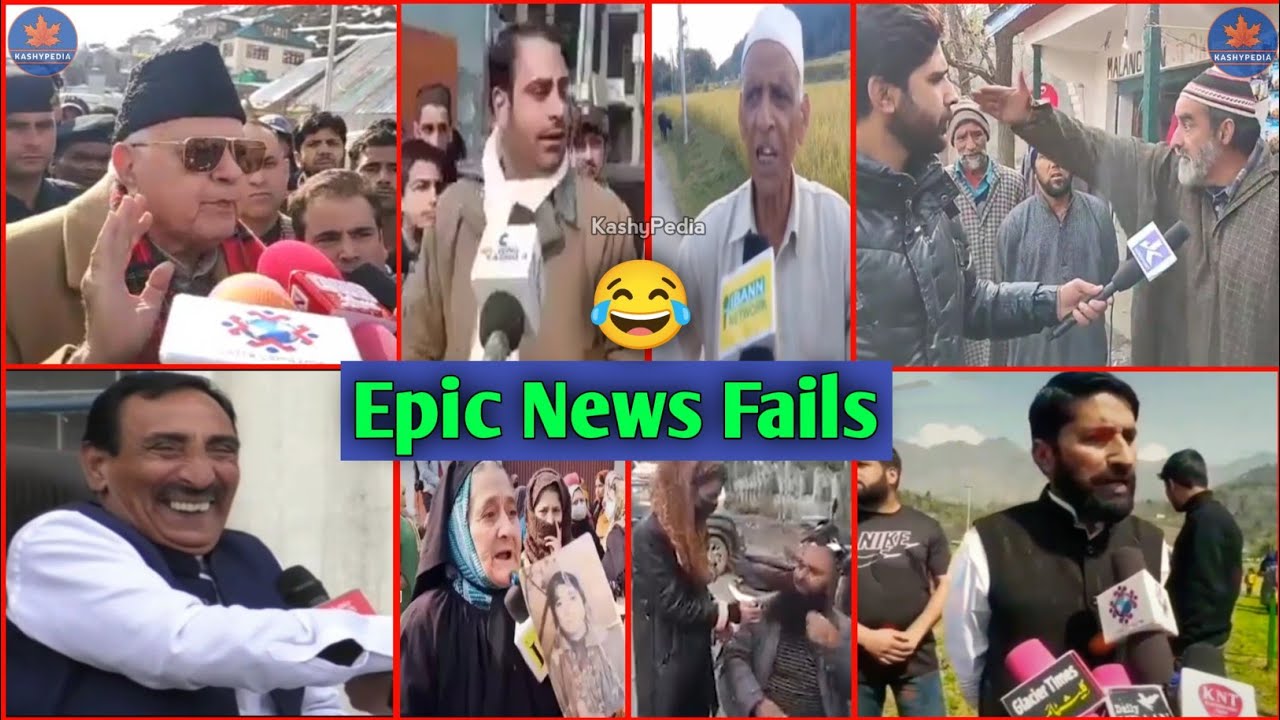 Hilarious Kashmiri News Reporting Fails #2 😂 | Epic Blunders & Funny Moments
