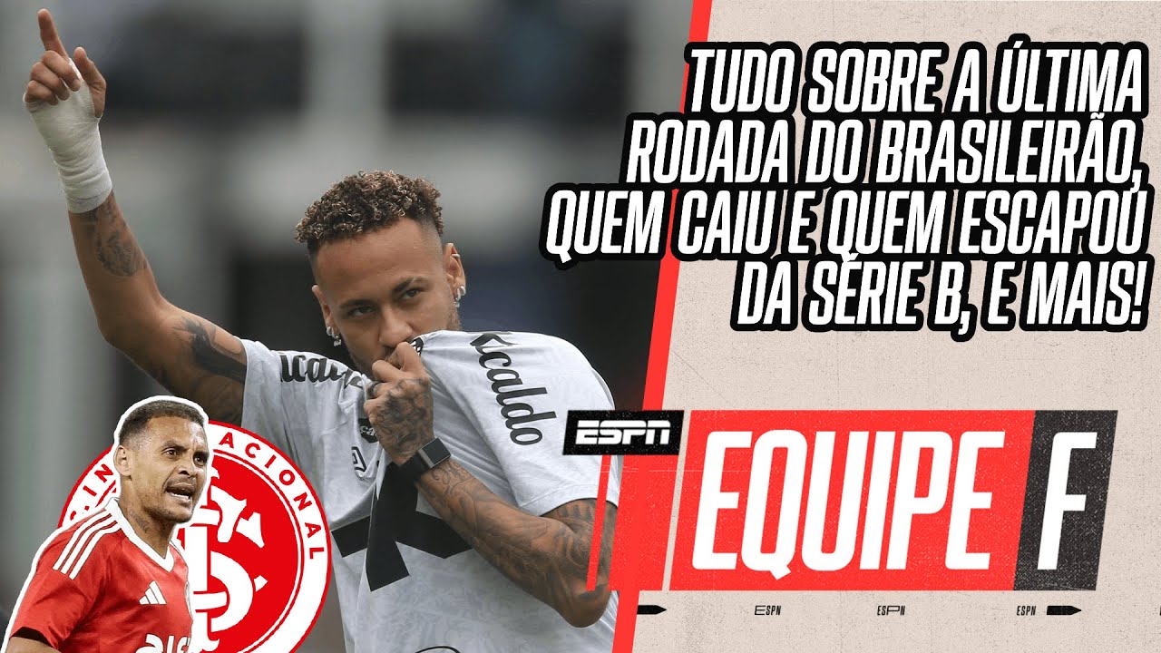 Brasileirão: Santos e Inter se salvam do rebaixamento ⚽