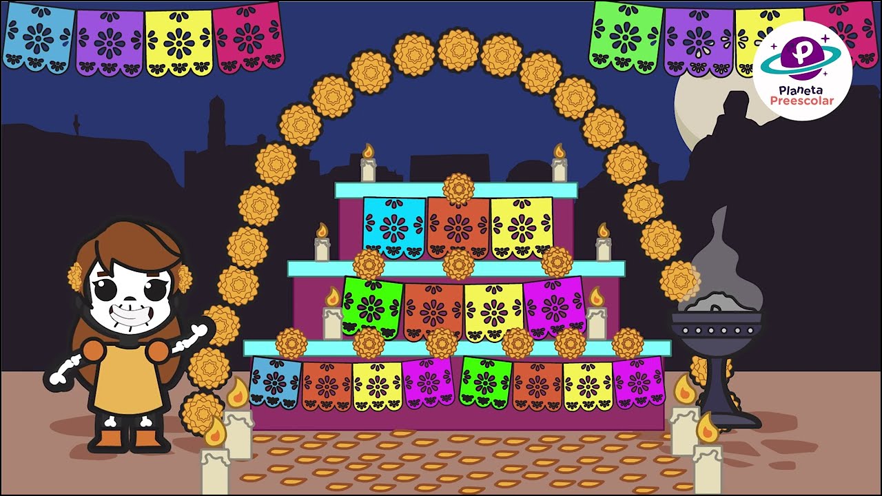 Tradición del Altar de Día de Muertos | Video Educativo para Niños