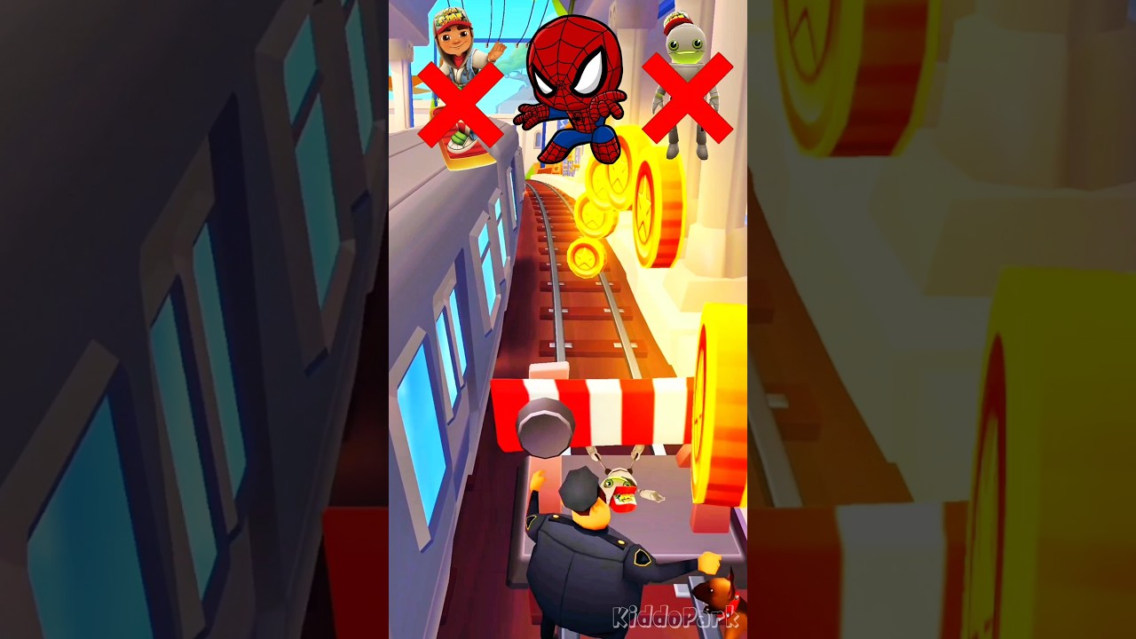 Subway Surfers: Jake, Spiderman & Tagbot Clash! 🕹️