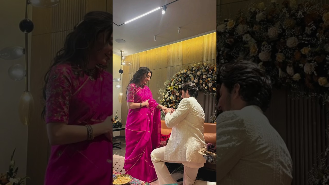 Darshan Raval's Surprise Engagement 💍 | Exclusive Moments! #darshanraval #dharal #shorts