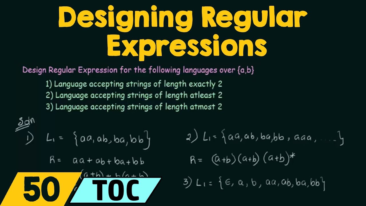 Mastering Regular Expression Design: Techniques for Language Recognition 📚