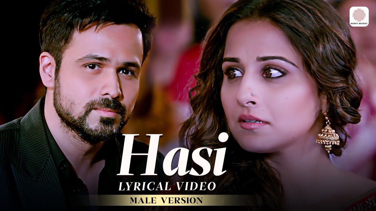 Hasi Ban Gaye (Male Version) | Romantic Lyrical Video ft. Emraan Hashmi & Vidya Balan 🎶
