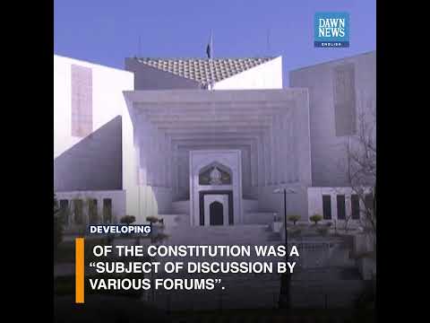 Pakistan Govt Approves Bill To curb CJP’s Powers To Take Suo Motu | Developing | Dawn News English