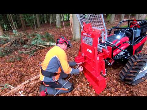 KÖPPL Crawler 30 mit hydraulischer Seilwinde #koeppl  #waldarbeit