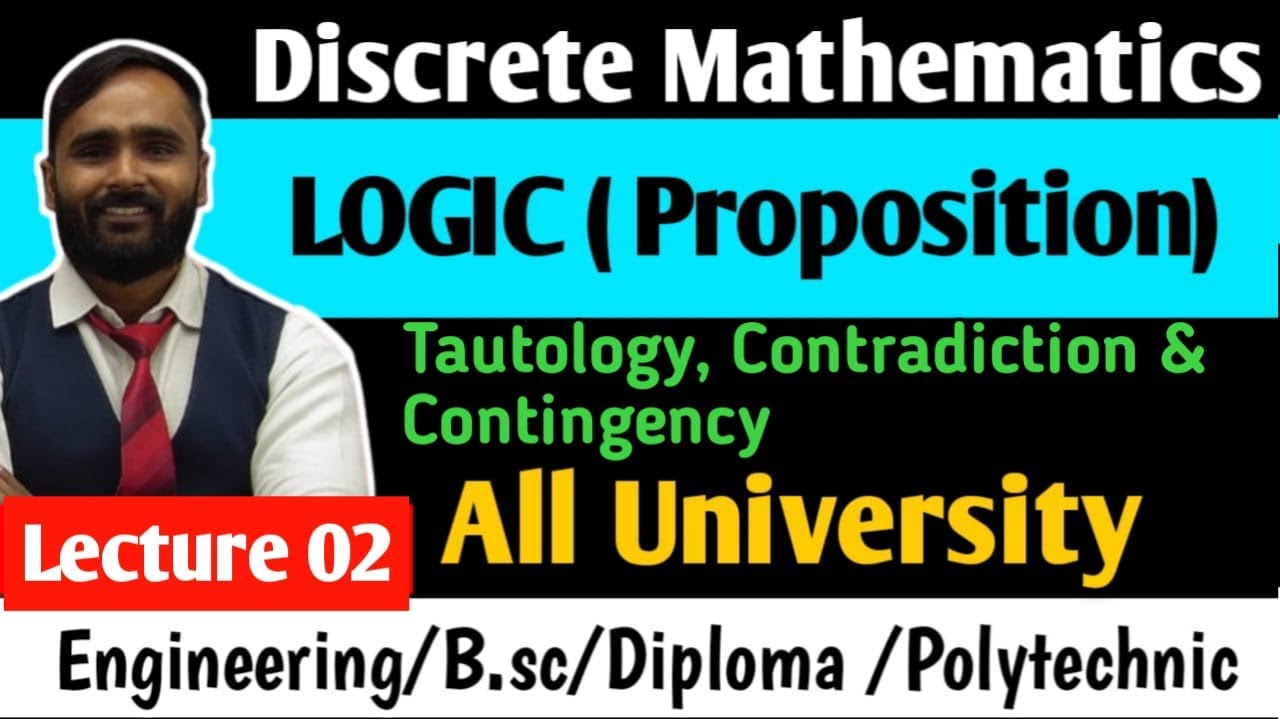 Discrete Mathematics Lecture 02: Propositions and Logical Concepts