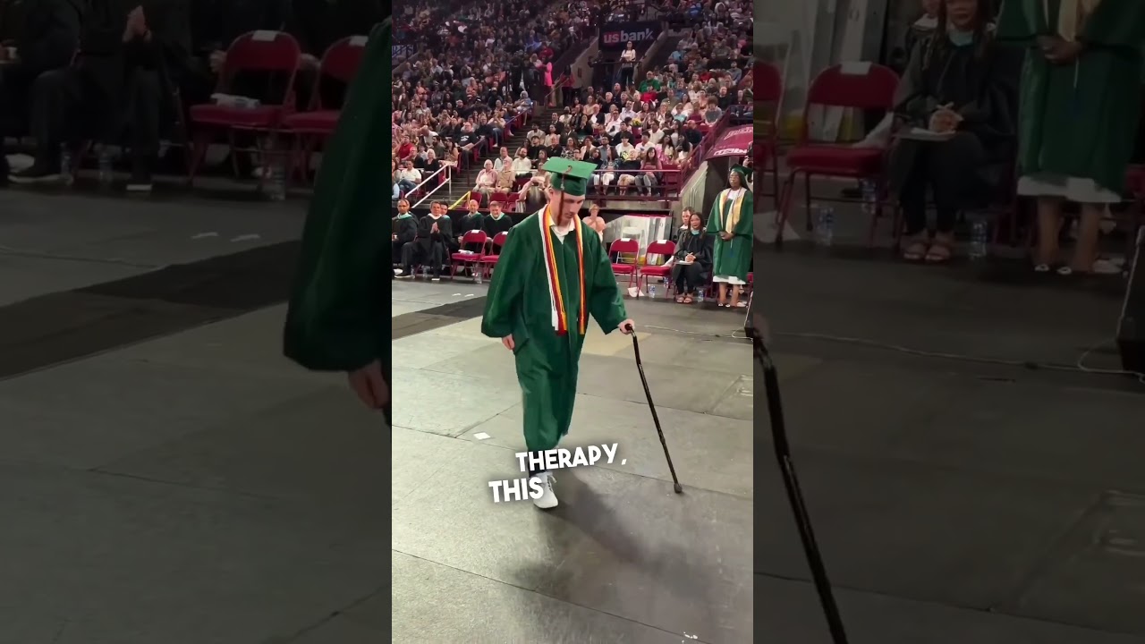 He Achieved the Impossible at Graduation 🎓