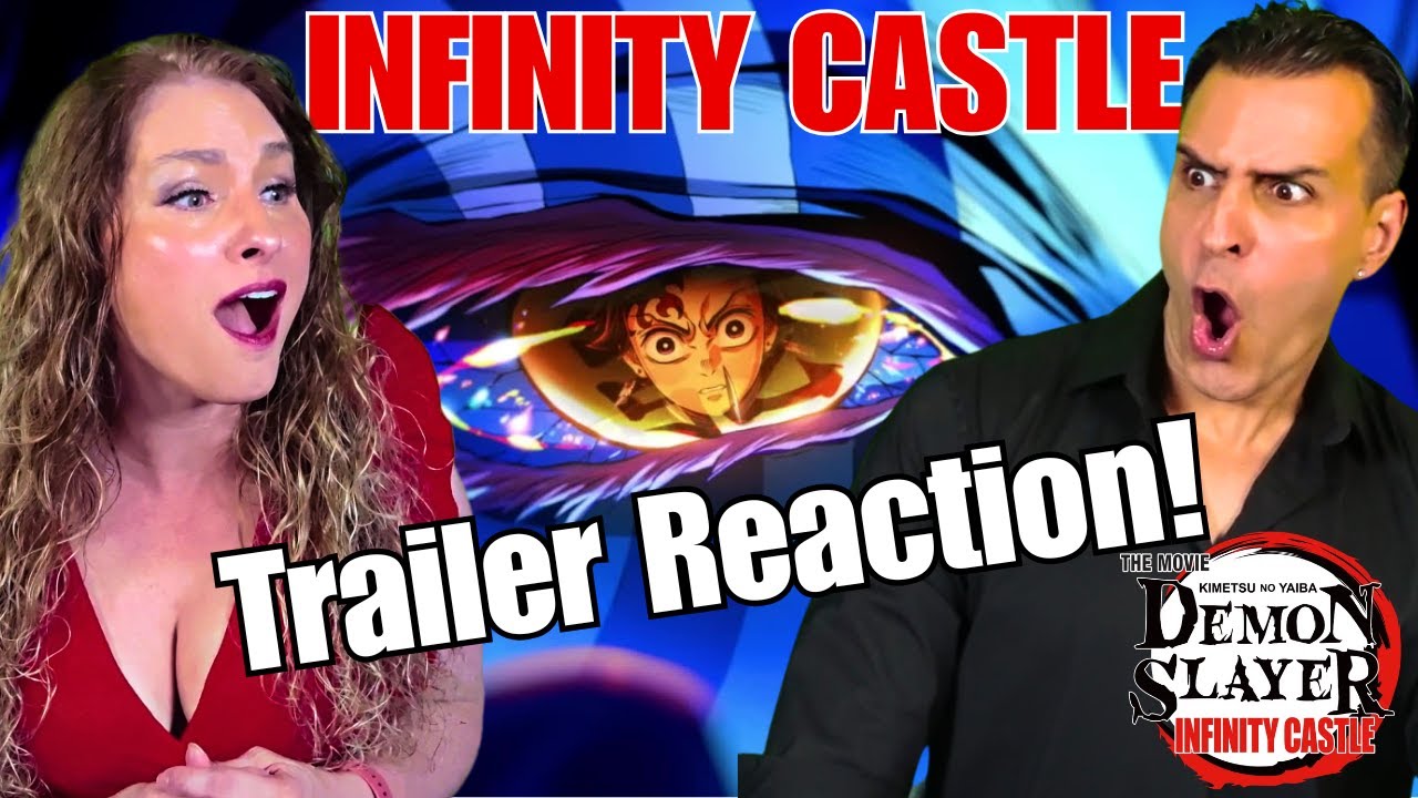 Epic Reaction to Demon Slayer: Infinity Castle Main Trailer🔥 | Must-See Anime Preview