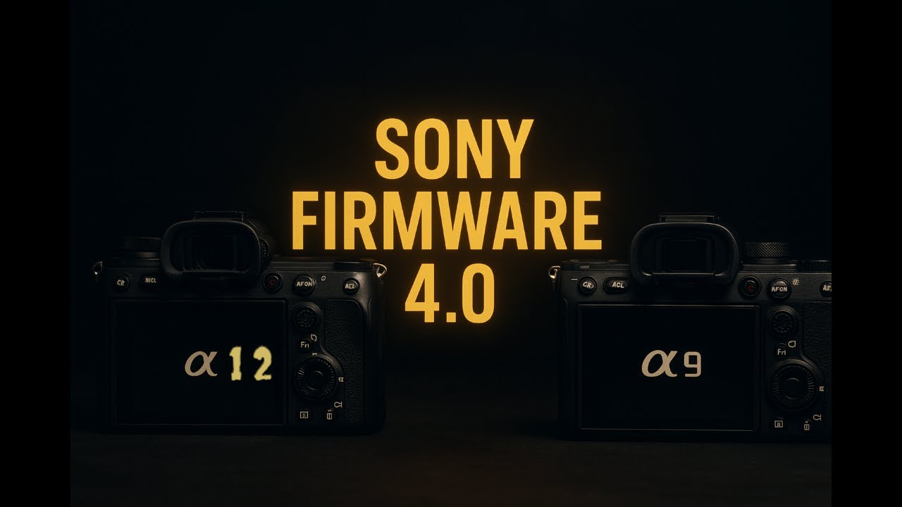 Important Sony Firmware Update 4.0 for A1 II & A9 III 📸