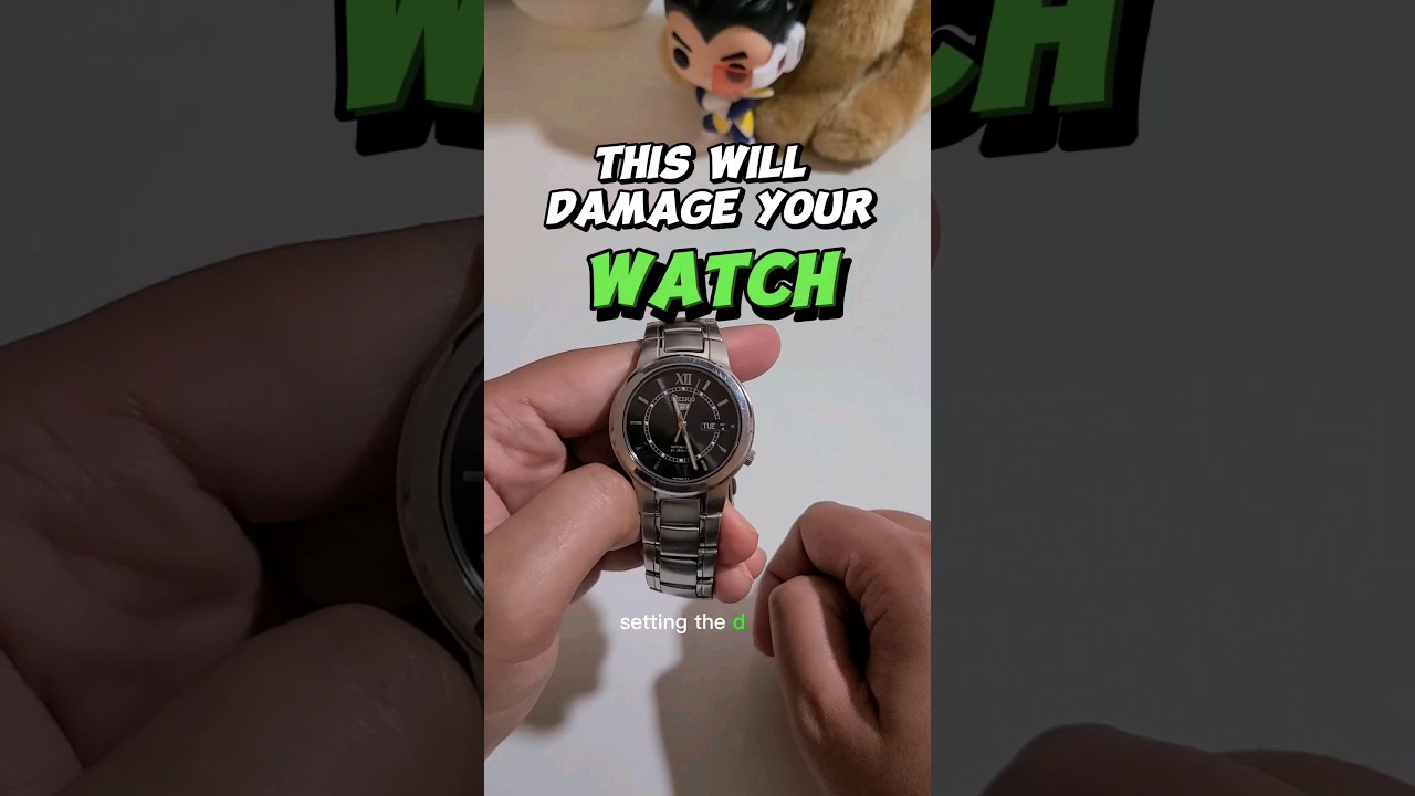 Avoid Damaging Your Watch Movement ⏱️